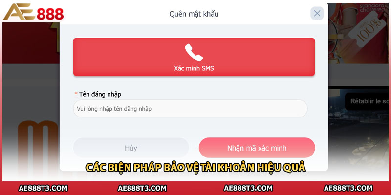 Các biện pháp bảo vệ tài khoản hiệu quả