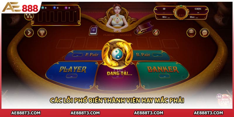 Các lỗi phổ biến thành viên hay mắc phải