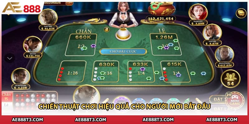 Chiến thuật chơi hiệu quả cho người mới bắt đầu
